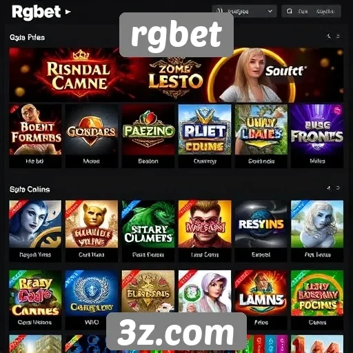 Análise da oferta de jogos disponíveis no rgbet